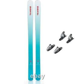 160cm Traverse Theia Skis & Tyrolia 10 Bindings MOUNTED Package Combo Set k2-rsk