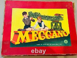 1960s VINTAGE COLLECTOR MECCANO #4 AND #0 RARE PACKAGE DEAL