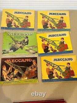 1960s VINTAGE COLLECTOR MECCANO #4 AND #0 RARE PACKAGE DEAL