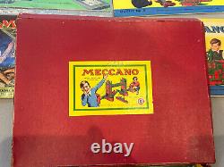 1960s VINTAGE COLLECTOR MECCANO #4 AND #0 RARE PACKAGE DEAL