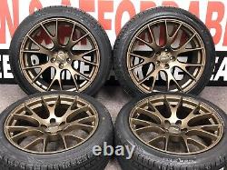 20 x9 inch for Dodge Charger Hellcat style Wheels Tires Bronze Package Deal