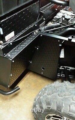 2015-2017 Midsize Package Deal 570 Polaris Ranger Black Dia Plt Mud Guards