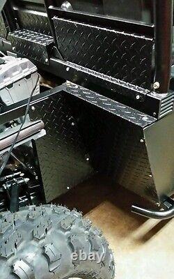 2015-2017 Midsize Package Deal 570 Polaris Ranger Black Dia Plt Mud Guards