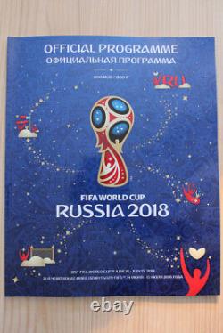 2018 Fifa World Cup Tournament Programme (treble Package Bargain Deal)