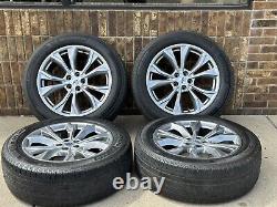 2021 Ford Explorer 20 Silver Factory OEM Wheels Rims Tires 10268 Package Deal