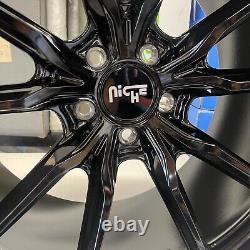 22x9/10.5 NICHE RAINER BMW MERCEDES BENZ S550 AUDI ROLLS BENTLEY PACKAGE DEAL