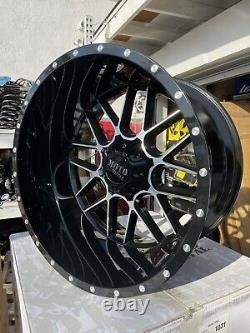 24x14 MOTO METAL OFFROAD CHEVY FORD RAM 2500 HD WHEEL AND TIRE PACKAGE DEALS