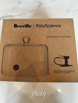 3-Package Deal Breville Smoking Gun, Polyscience Cloche & Wood Chips NIB