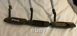 3 Ping Anser Putters 35 (1- 85029, 1- 85068 and 1- Anser F) (Package deal)