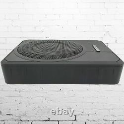 Audiotek 1000w 10 Compact Car Under Seat Powered Subwoofer Super Slim with KIT