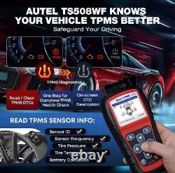 Autel TS508WF Tool With (4) 1-sensor-r Rubber MX-1 TPMS Sensors Package Deal