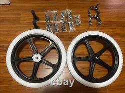 Authentic 80's Mike Dominguez Inspired BMX Mags (Black) (20) Package Deal