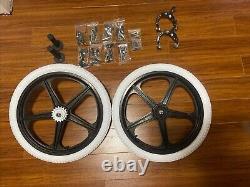 Authentic 80's Mike Dominguez Inspired BMX Mags (Black) (20) Package Deal