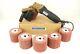 BLUEROCK 120D Large Rolling Wheel Polisher Burnisher & 5 Pc PACKAGE DEAL