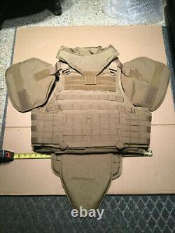 BODY ARMOR plate carrier ALL WITH lvl IIIA ARMOR RARE DEAL NEW in package