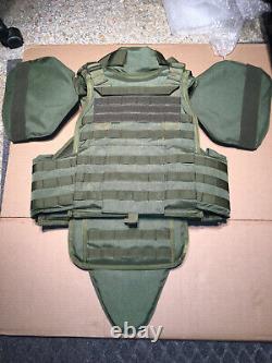 BODY ARMOR plate carrier ALL WITH lvl IIIA ARMOR RARE DEAL NEW in package