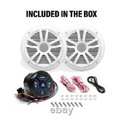 BOSS Audio Systems MG150W. 6 Marine Boat Stereo Sound System Speaker Package