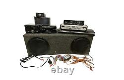 BUNDLE DEAL Subwoofer Package, 3 Amplifiers, 3 Head Units, Stereo accs & cables