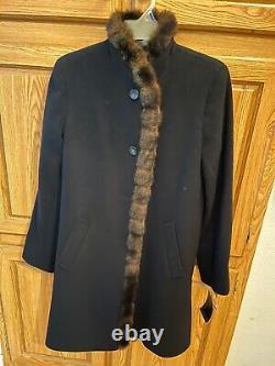 Black Vintage Clothing Package Deal 3 Coats and Sequin Silk Dress