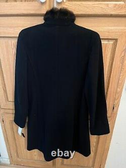 Black Vintage Clothing Package Deal 3 Coats and Sequin Silk Dress