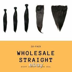 Brazilian Straight Short Length Package Deal