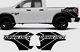 COMPATIBLE WITH Warlock Truck HOOD & BED GRAPHICS VINYL DECALS PACKAGE DEAL