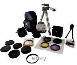 Camera equipment package deal! Lens adapters, UV filters, caps, mounts & cases