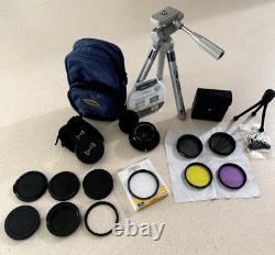 Camera equipment package deal! Lens adapters, UV filters, caps, mounts & cases