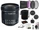 Canon EF-S 10-18mm f/4.5-5.6 IS STM Lens with Bundle Package Deal Kit