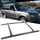 Fits 02-12 Land Range Rover HSE OE Factory Style Black Roof Rail & Cross Bar Set