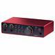 Focusrite Scarlett 2i2 4th Gen 2-in 2-out USB Music Audio Recording Interface