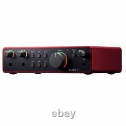 Focusrite Scarlett 2i2 Studio 4th Gen Audio Recording Interface w Mic & Headp