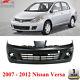 Front Bumper Cover For 2007-2012 Nissan Versa With Fog Lamp Holes Primed