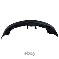 Front Bumper Cover For 2007-2012 Nissan Versa With Fog Lamp Holes Primed