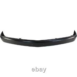 Front Bumper For 1988-1999 Chevy C1500 K1500 Black with License Plate Provision