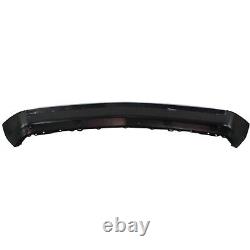 Front Bumper For 1988-1999 Chevy C1500 K1500 Black with License Plate Provision
