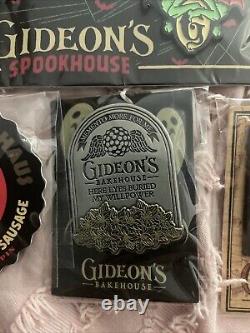 Gideons bakehouse pin Set Of MULTIPLE Pins, T Shirt, And Mug. PACKAGE DEAL