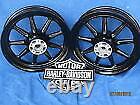 Harley 9 Spoke Heritage CHROME wheels BEST BUY WHEELS Package Deal Incredible