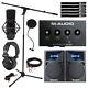 Home Recording Bundle M-Audio M-TRACK DUO USB Interface w Desktop Monitors & Mic