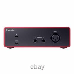 Home Recording Bundle w Mackie CR3-X Speakers Scarlett Solo Studio 4G Interface