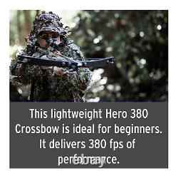 Killer Instinct Hero 380 Aluminum Comfortable Crossbow Black Package