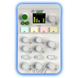 Mackie M-CASTER-STUDIO-WHT Compact Live Streaming Audio Mixer in White