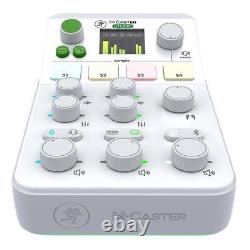 Mackie M-CASTER-STUDIO-WHT Compact Live Streaming Audio Mixer in White