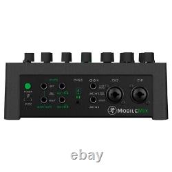 Mackie MobileMix 8-Channel USB-Powerable Mixer for A/V Production