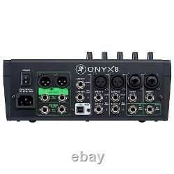 Mackie Onyx8 8-Channel Premium Analog Mixer With Multi-Track USB & Bluetooth