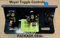 Meyer Toggle Switch Controls Package Deal Switch Panel, Switches, Harness