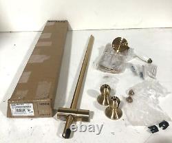 Moen Weymouth 1.75GPM Single Function Hand Shower Package Brushed Gold New Other