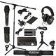 Music Producer Bundle Home Audio Recording Interface Microphone Headphones Pk