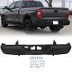 NEW Complete Black Steel Rear Bumper witho Park Asst for Toyota Tundra 2014-2021