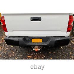 NEW Complete Black Steel Rear Bumper witho Park Asst for Toyota Tundra 2014-2021